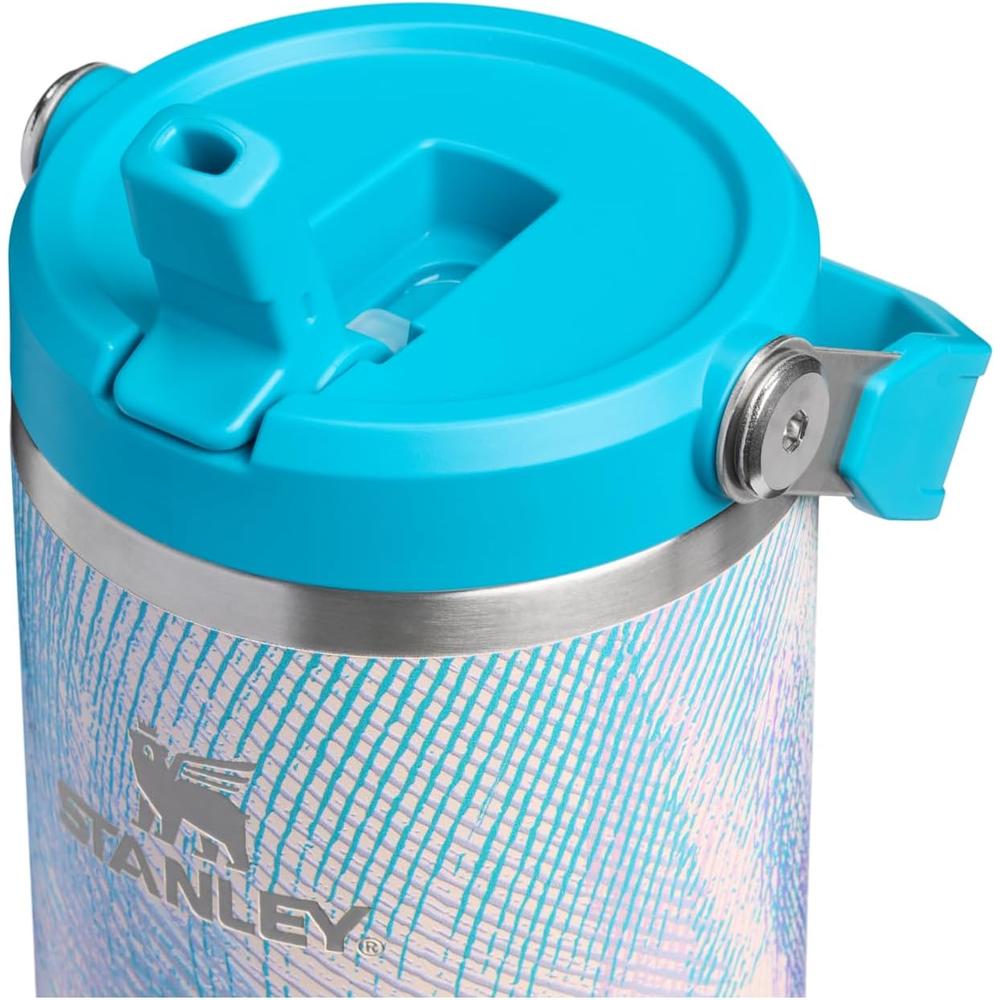 STANLEY ICEFLOW 2.0 FLIP STRAW TOMATODO CON ASA 30 OZ / 887 ML | SEA GLASS PLUME - 3