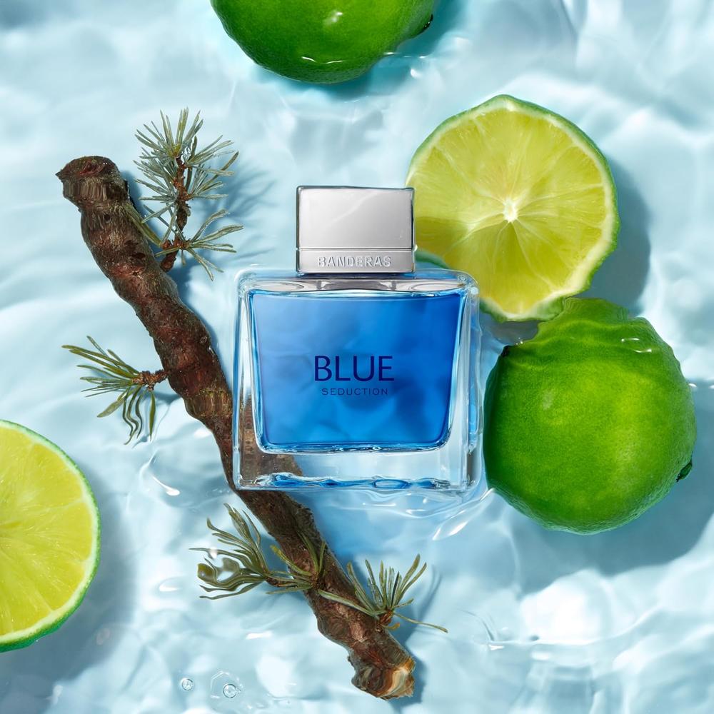 PERFUME BANDERAS BLUE SEDUCTION EAU DE TOILETTE 6.8 OZ / 200 ML - 4