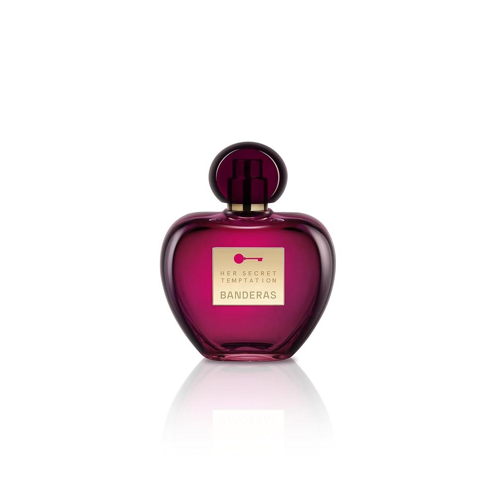 PERFUME BANDERAS HER SECRET TEMPTATION EAU DE TOILETTE 3.4 OZ / 80 ML - 1