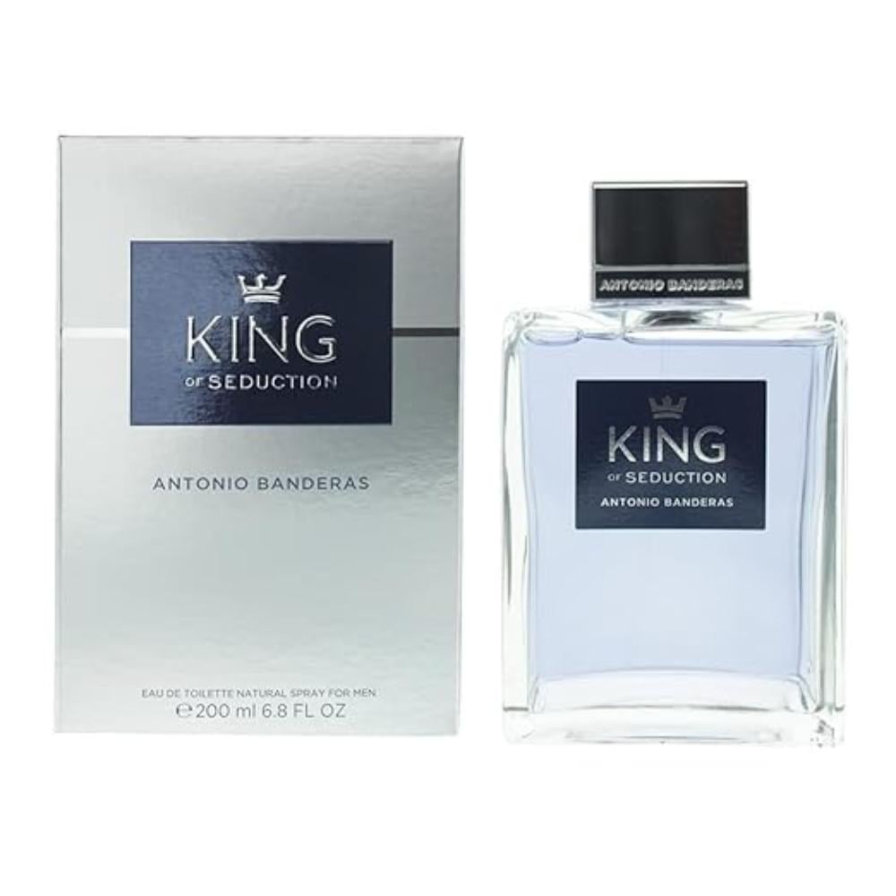 PACK PERFUME BANDERAS KING OF SEDUCTION EAU DE TOILETTE 2 PZS 6.8 OZ / 200 ML - 1