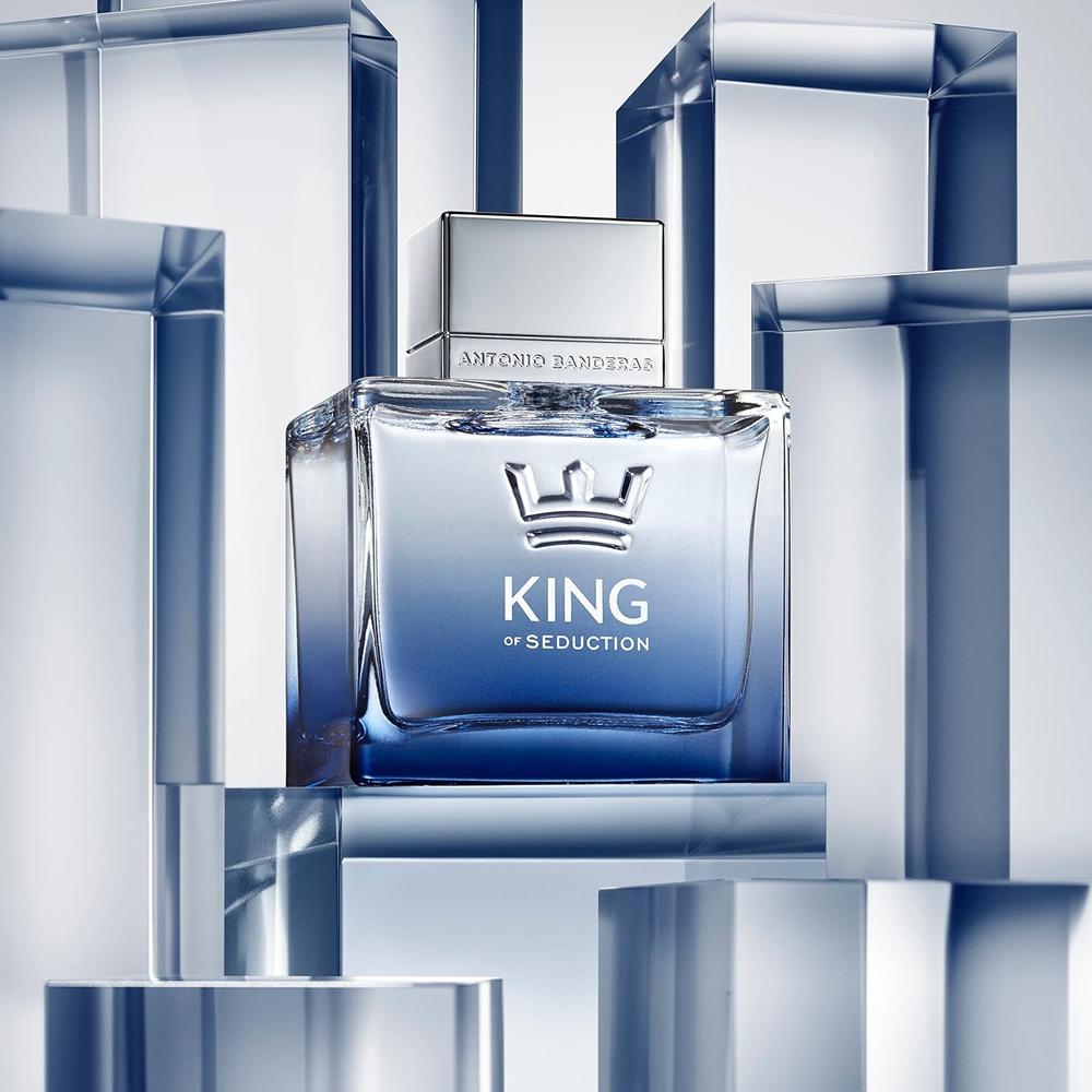 PACK PERFUME BANDERAS KING OF SEDUCTION EAU DE TOILETTE 2 PZS 6.8 OZ / 200 ML - 3