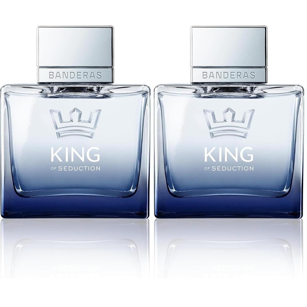 PACK PERFUME BANDERAS KING OF SEDUCTION EAU DE TOILETTE 2 PZS 3.4 OZ / 100 ML - 1