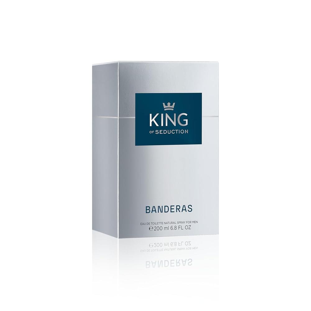 PERFUME BANDERAS KING OF SEDUCTION EAU DE TOILETTE 6.8 OZ / 200 ML - 3