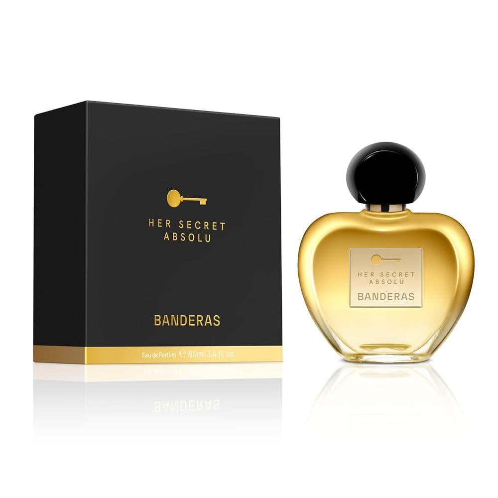 PERFUME BANDERAS HER SECRET ABSOLU EAU DE PARFUM 3.4 OZ / 80 ML - 1