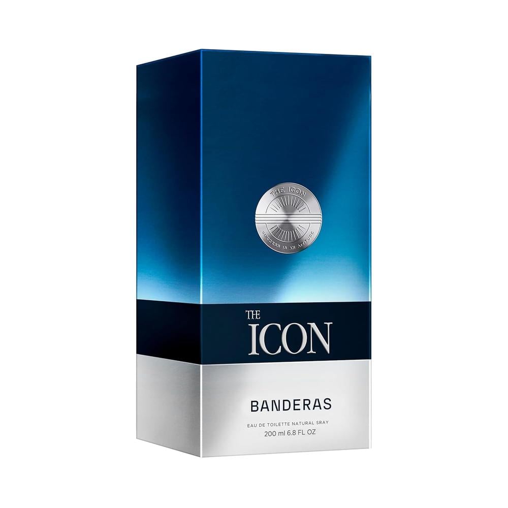 PERFUME BANDERAS THE ICON EAU DE TOILETTE 6.7 OZ / 200 ML - 3