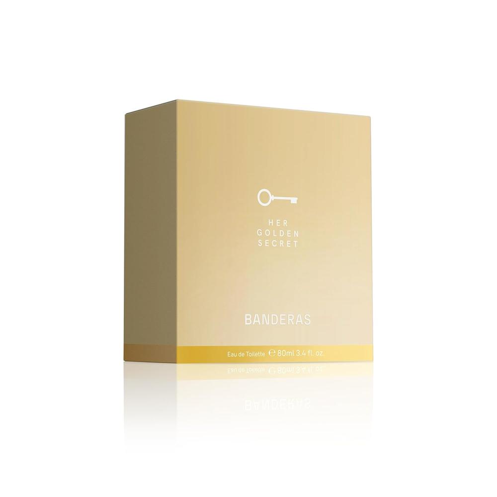 PERFUME BANDERAS HER GOLDEN SECRET EAU DE TOILETTE 3.4 OZ / 80 ML - 3