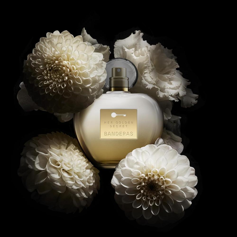 PERFUME BANDERAS HER GOLDEN SECRET EAU DE TOILETTE 3.4 OZ / 80 ML - 4