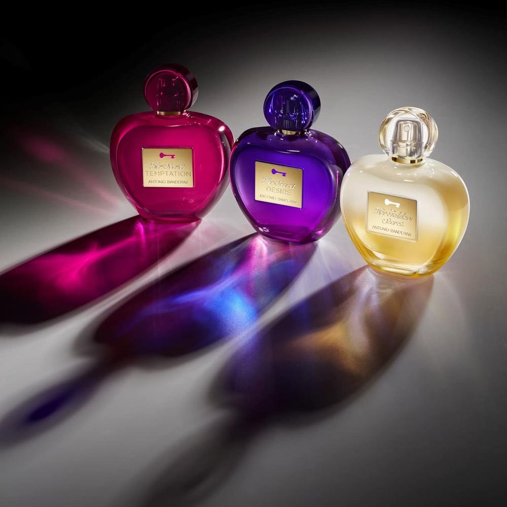 PERFUME BANDERAS HER GOLDEN SECRET EAU DE TOILETTE 3.4 OZ / 80 ML - 5