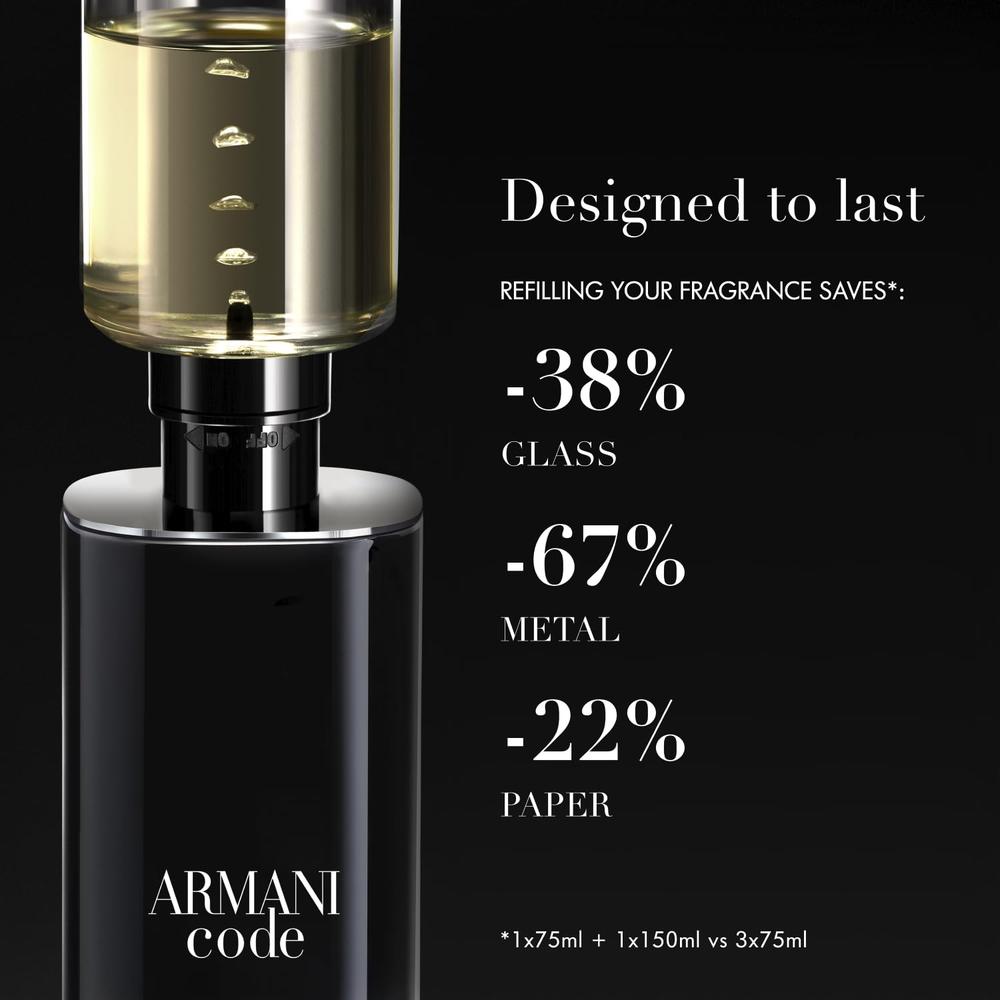 PERFUME ARMANI CODE EDT HOMBRE 5 OZ / 150 ML - 3