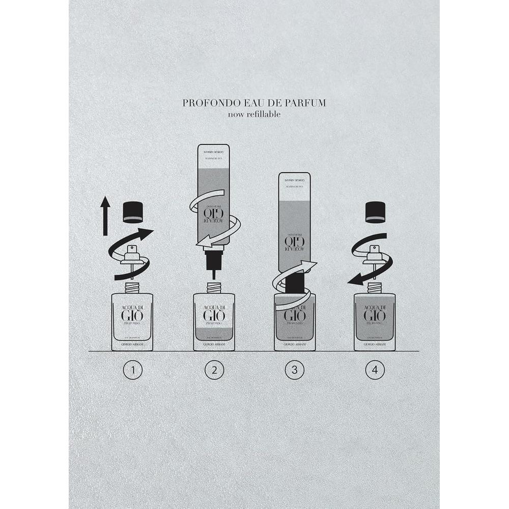 PERFUME ARMANI ACQUA DI GIÒ PROFONDO PARFUM HOMBRE 3.4 OZ / 100 ML - 6