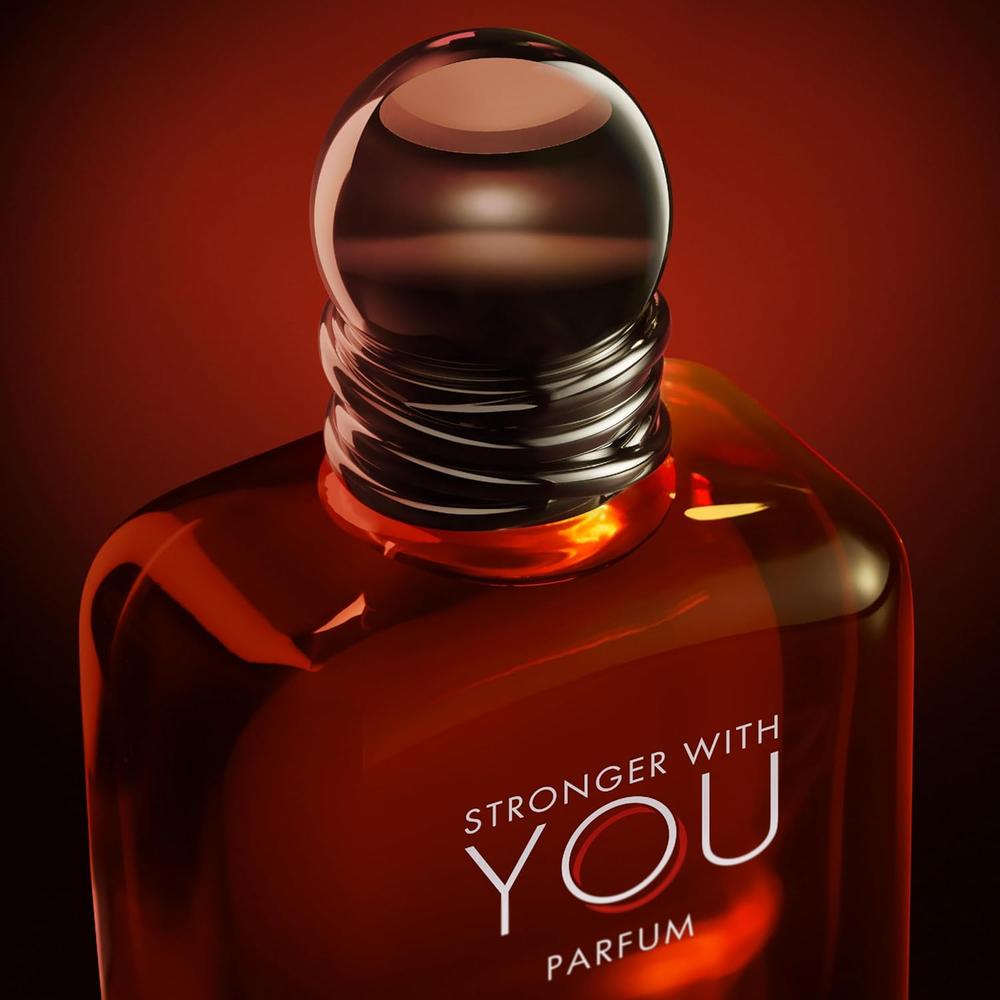 PERFUME ARMANI STRONGER WITH YOU PARFUM HOMBRE 3.4 OZ / 100 ML - 4