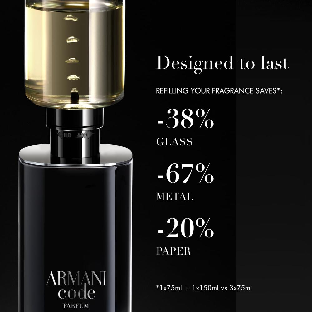 PERFUME ARMANI CODE PARFUM HOMBRE 5 OZ / 150 ML - 3
