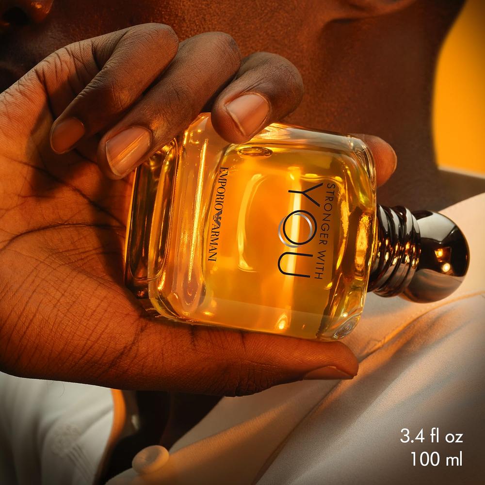 PERFUME ARMANI STRONGER WITH YOU EDT HOMBRE 3.4 OZ / 100 ML - 4