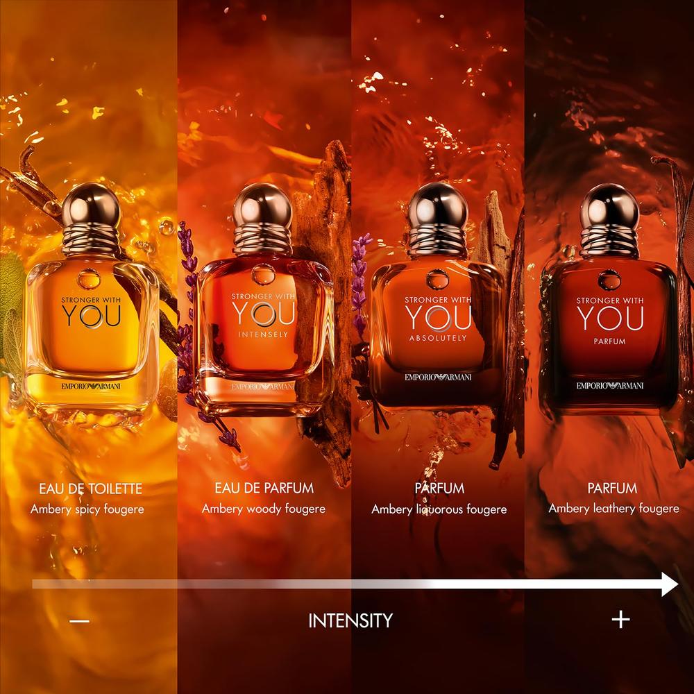 PERFUME ARMANI STRONGER WITH YOU EDT HOMBRE 3.4 OZ / 100 ML - 5