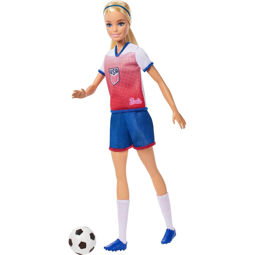 BARBIE CAREERS USSF SOCCER MUÑECA CON ACCESORIOS - 4