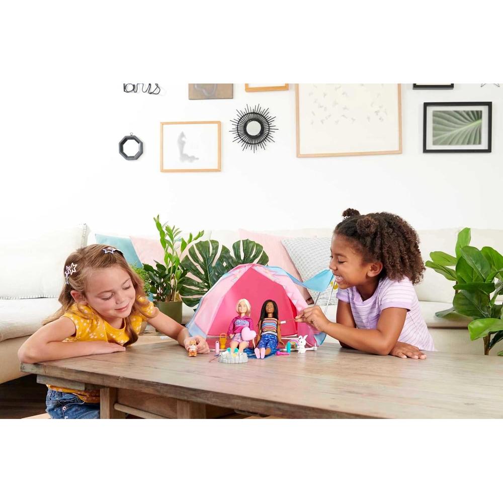 BARBIE CAMPING IT TAKES TWO SET 2 MUÑECAS - 2