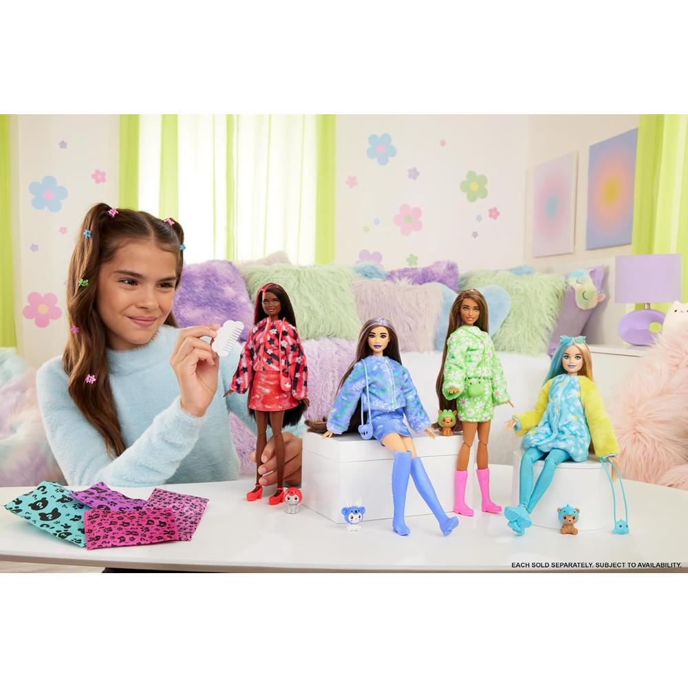 BARBIE CUTIE REVEAL PANDA ROJO CON SORPRESAS - 2