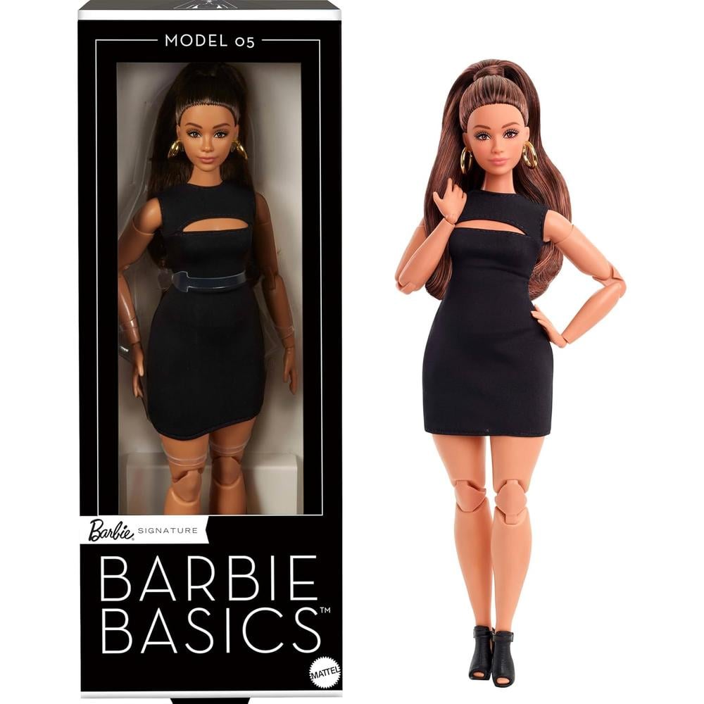 BARBIE BASICS MODELO 05 MUÑECA COLECCIÓN CABELLO CASTAÑO - 1