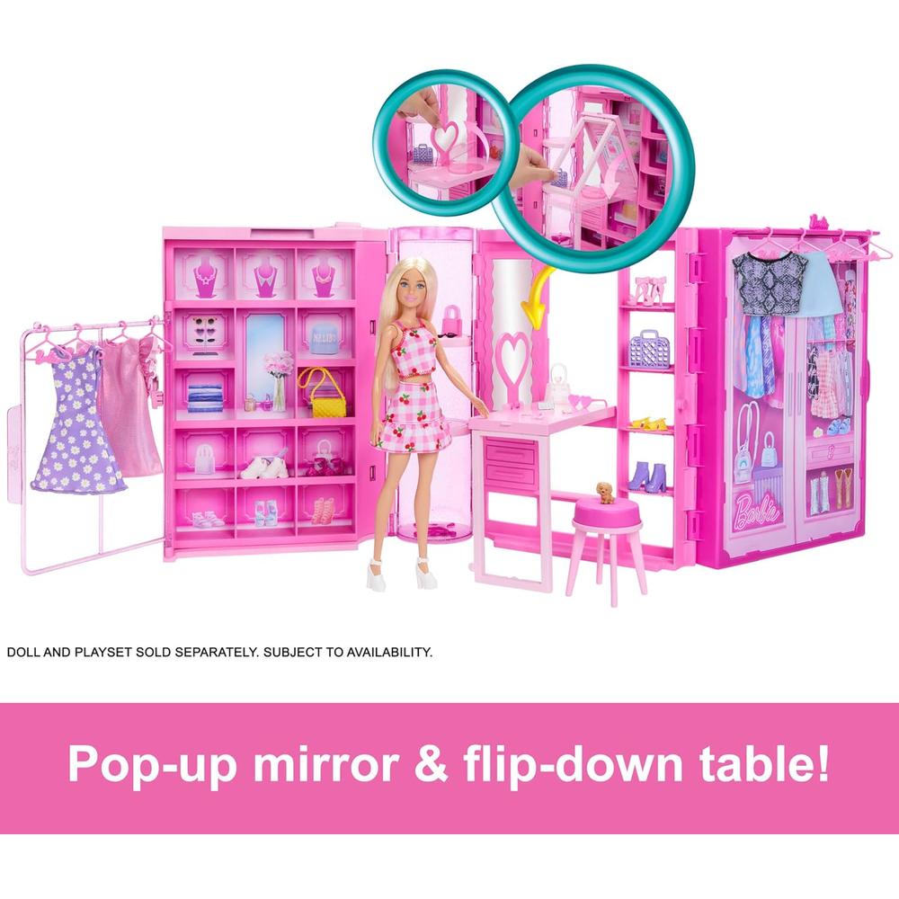 BARBIE DREAM CLOSET ARMARIO CON ACCESORIOS - 3