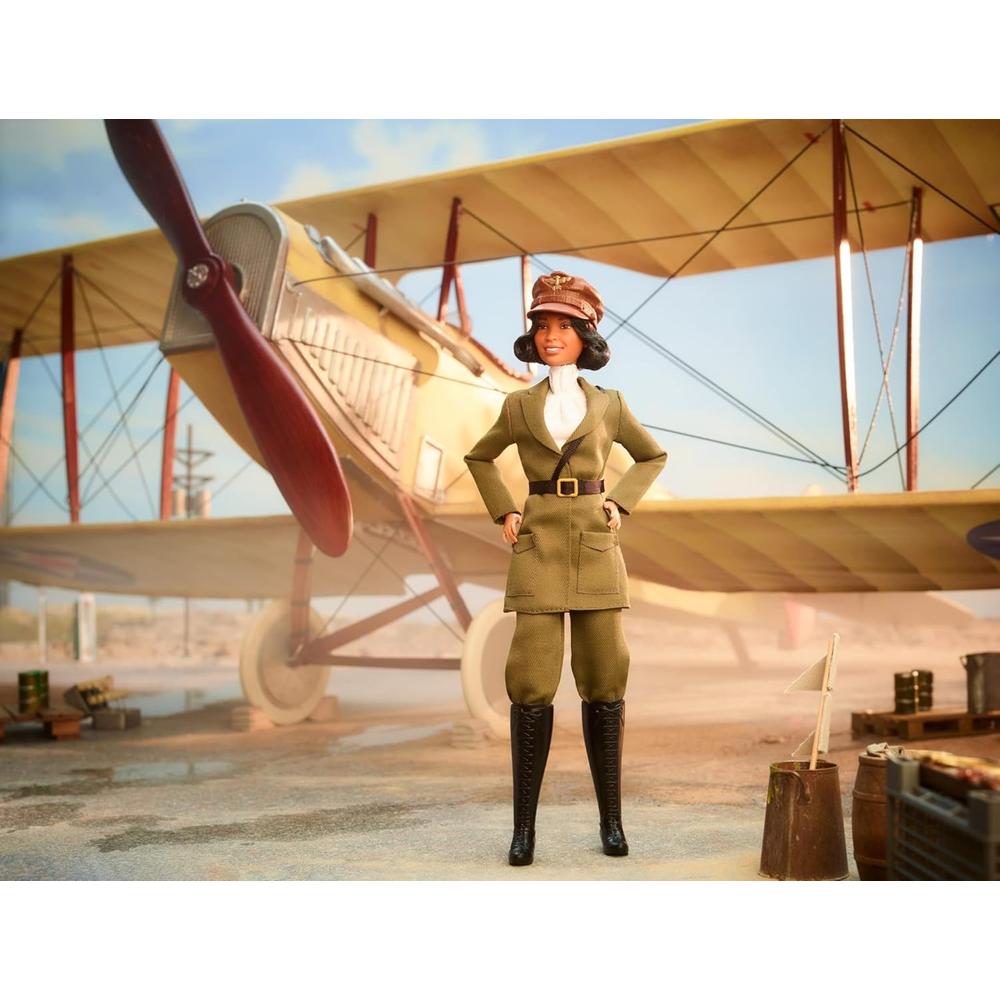 BARBIE MUÑECA BESSIE COLEMAN AVIADORA - 2