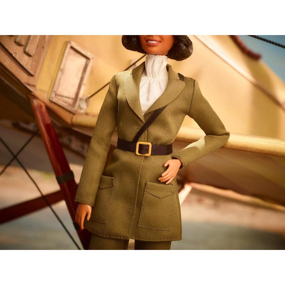 BARBIE MUÑECA BESSIE COLEMAN AVIADORA - 4