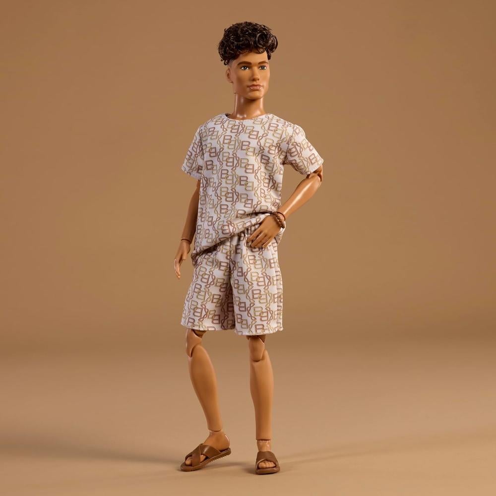 KEN BARBIE BASICS MUÑECO COLECCIÓN CABELLO CASTAÑO - 2