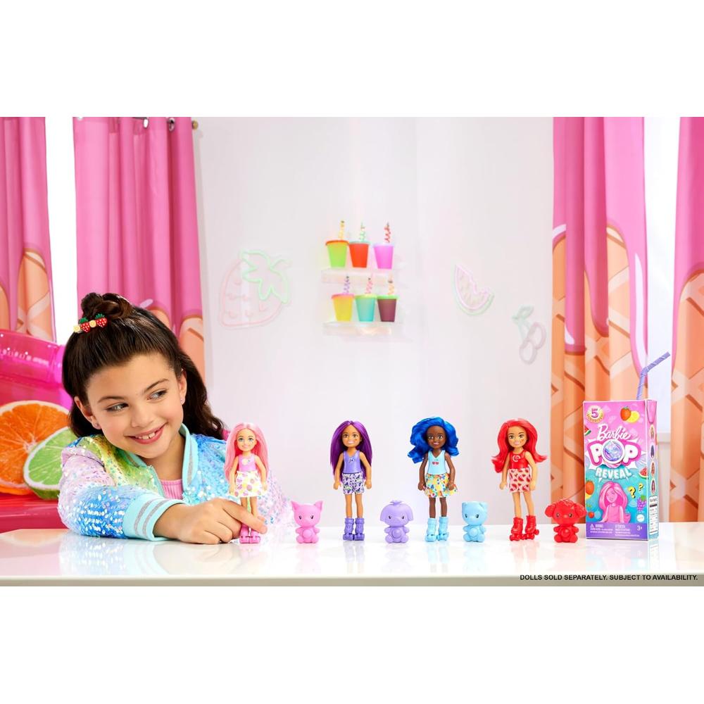 BARBIE CHELSEA POP REVEAL FRUTAS CON SORPRESAS - 2