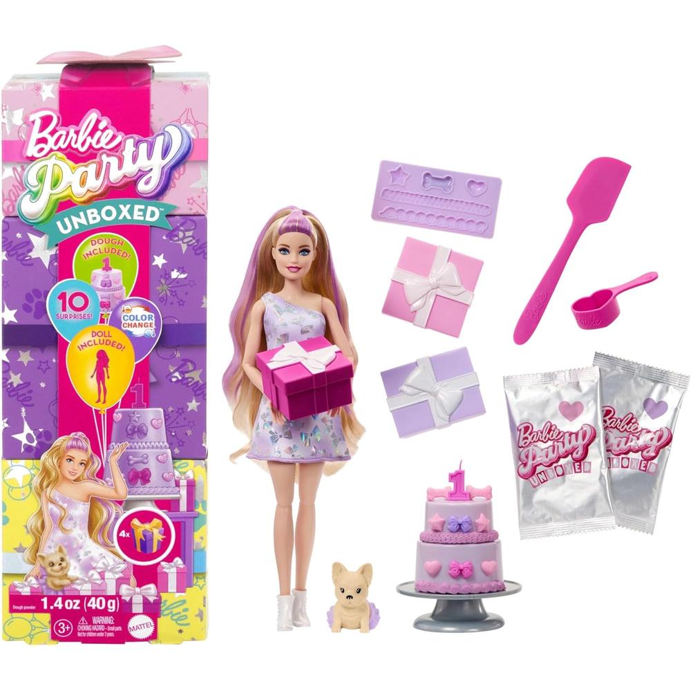 BARBIE PARTY MASCOTAS LAZOS CUMPLEAÑOS CON SORPRESAS - 1
