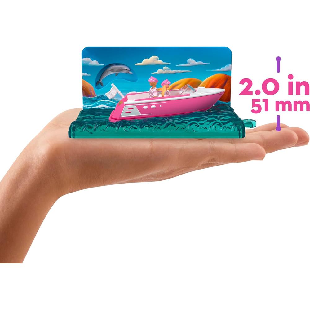 BARBIE MINI BARBIELAND 8 MUÑECAS Y 4 VEHÍCULOS - 3