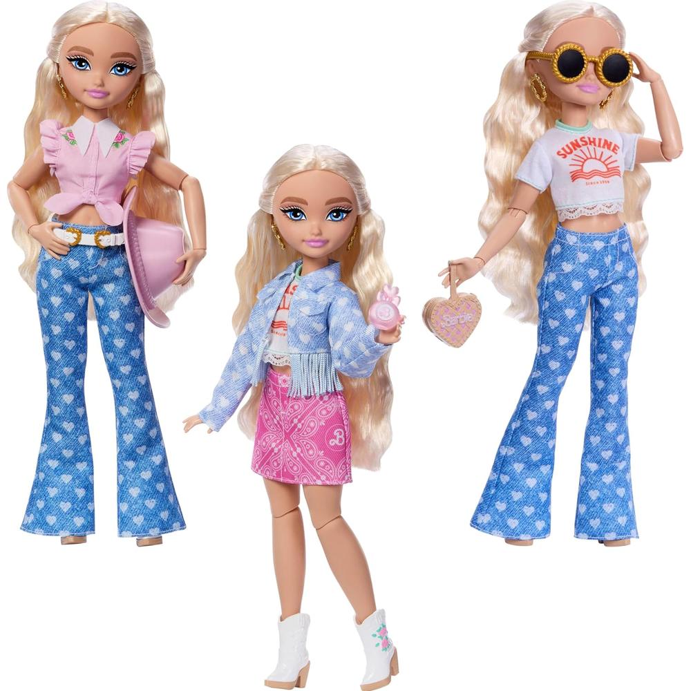 BARBIE MALIBU FESTIVAL SET MODA CON ACCESORIOS Y LOOKS - 4