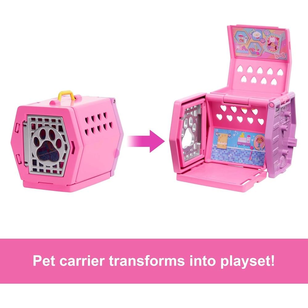 BARBIE CHELSEA PUPPY CARRIER MUÑECA RUBIA CON ACCESORIOS - 3