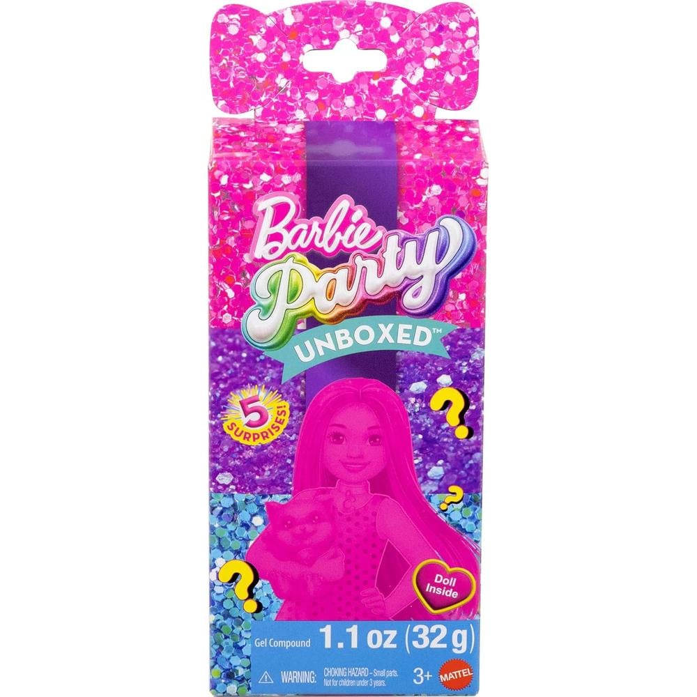 BARBIE CHELSEA PARTY GLAM MUÑECA CON SORPRESAS - 1