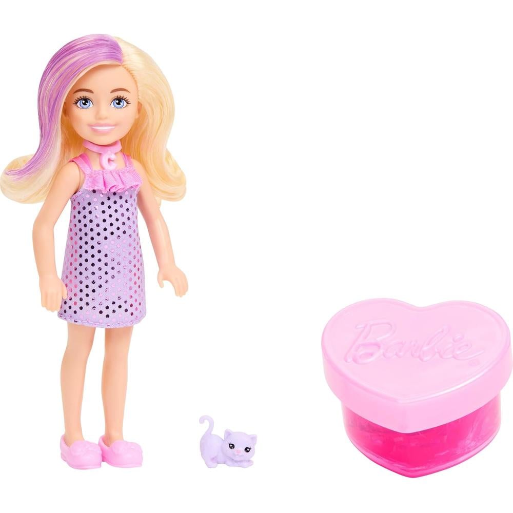 BARBIE CHELSEA PARTY GLAM MUÑECA CON SORPRESAS - 2