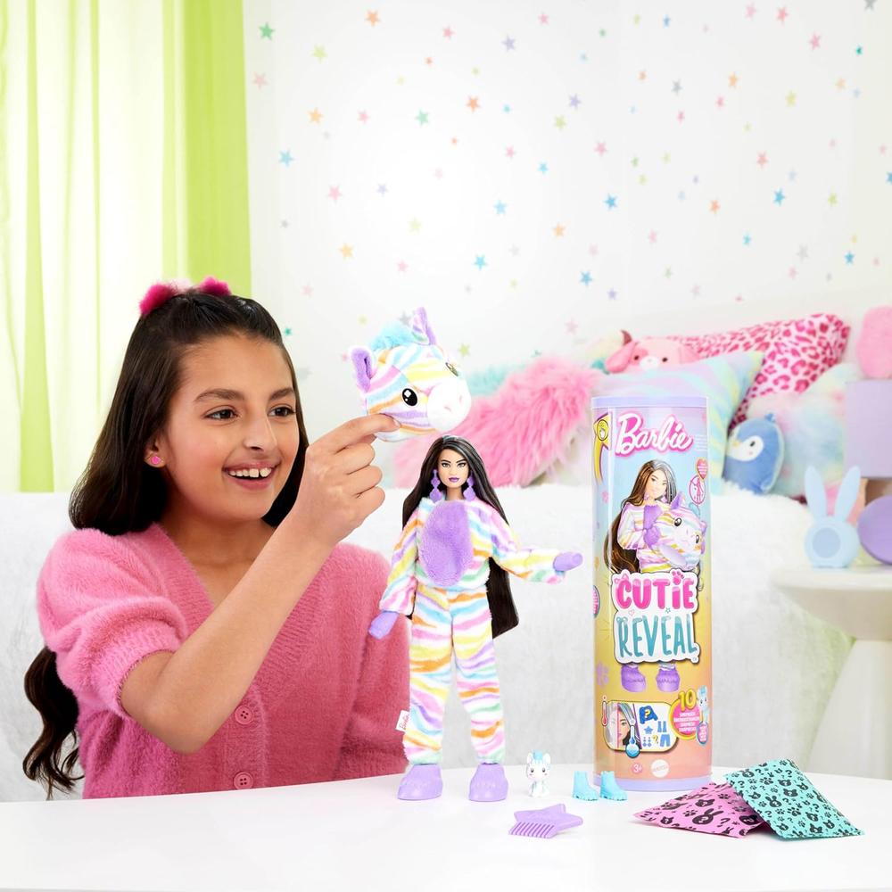 BARBIE CUTIE REVEAL CEBRA ARCOÍRIS COLOR DREAM - 2