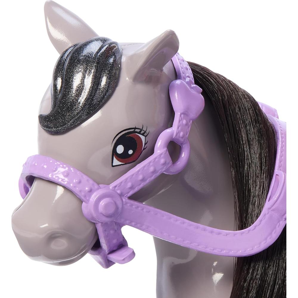 BARBIE CHELSEA MUÑECA CON CABALLO GRIS Y ACCESORIOS - 4