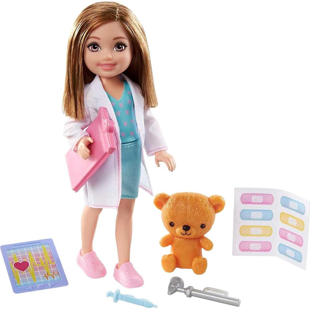 BARBIE CHELSEA SET DOCTORA CON ACCESORIOS MÉDICOS - 1