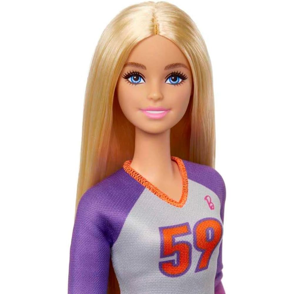 BARBIE MUÑECA JUGADORA DE VOLEIBOL PROFESIONAL CON BALÓN - 2