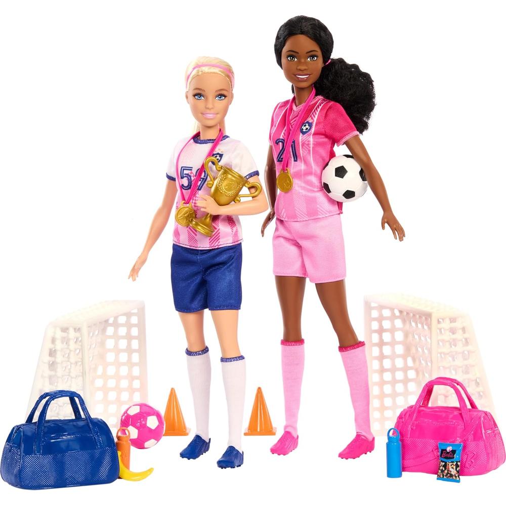 BARBIE SET FÚTBOL BROOKLYN CON ACCESORIOS - 1