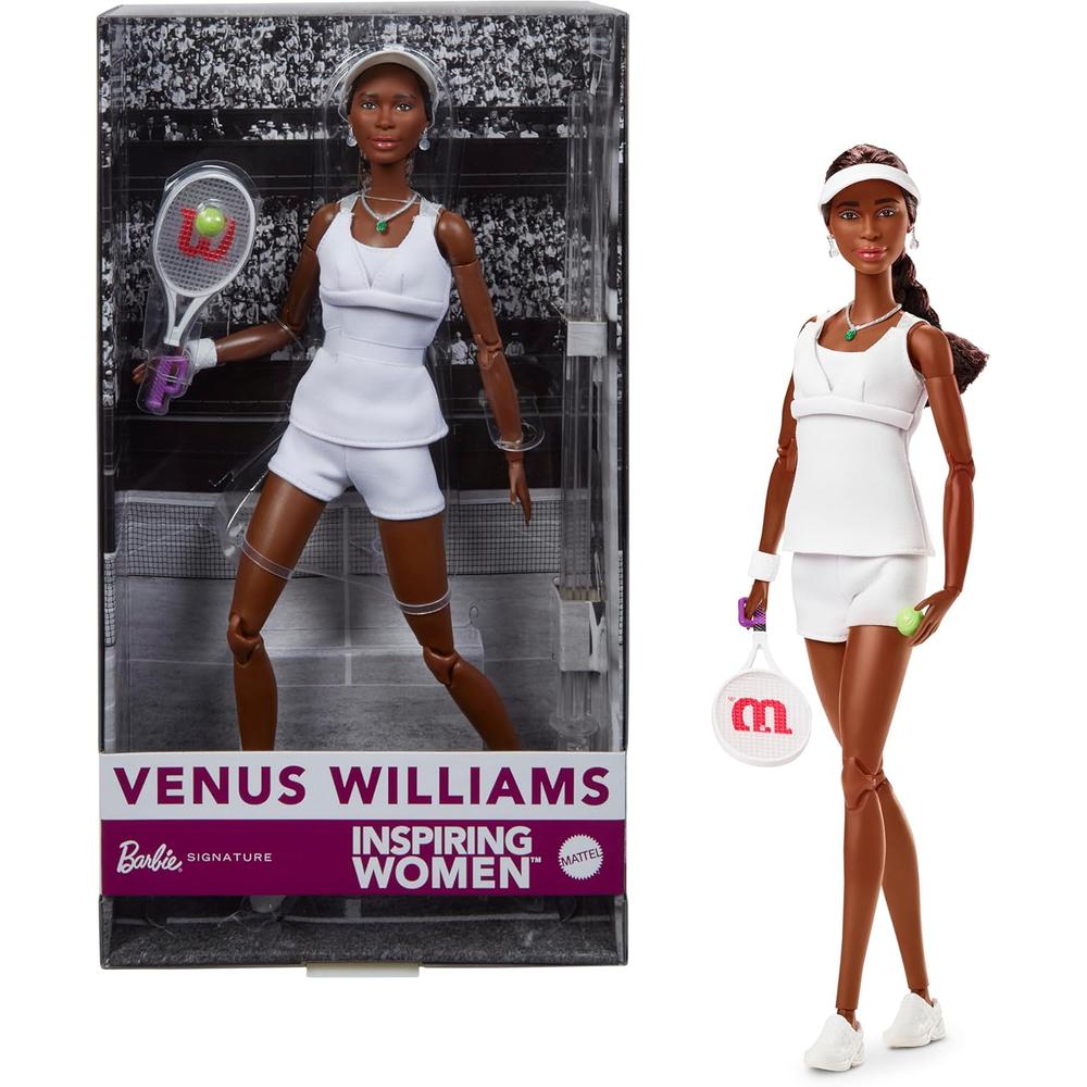 BARBIE MUJERES INSPIRADORAS VENUS WILLIAMS MUÑECA TENISTA - 1
