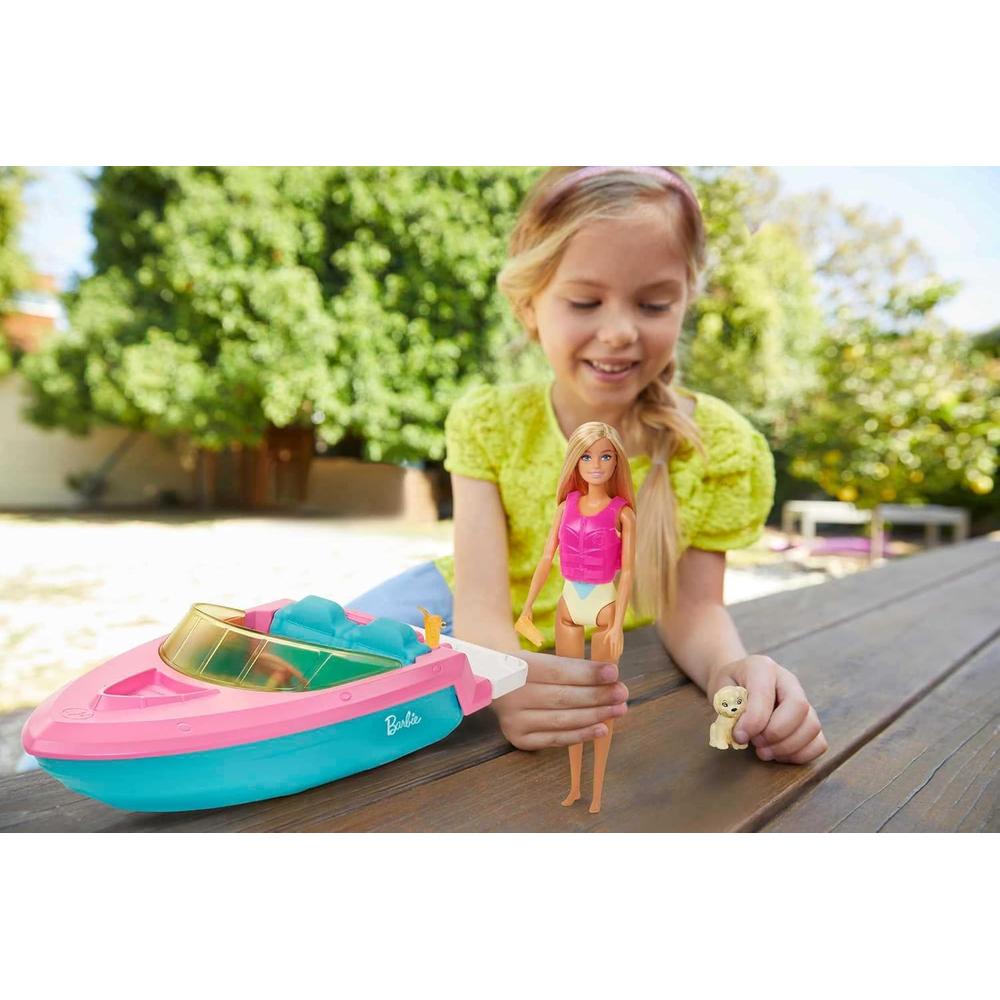 BARBIE BARCO CON PERRITO Y ACCESORIOS - 2
