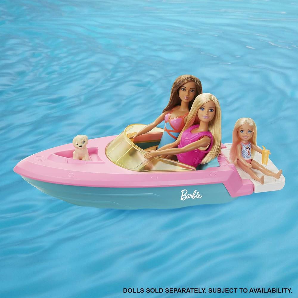 BARBIE BARCO CON PERRITO Y ACCESORIOS - 3