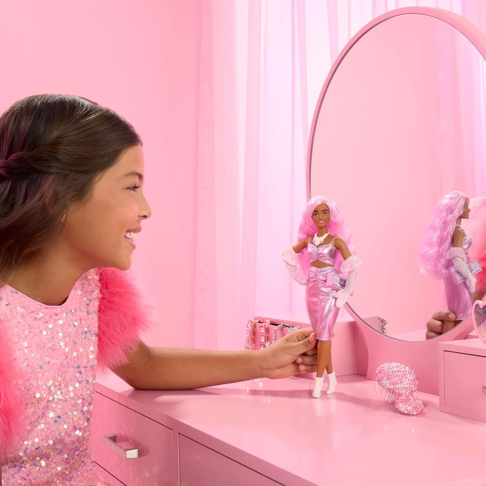BARBIE DELUXE ESTILO 1 BARBIECORE CABELLO ROSA - 2
