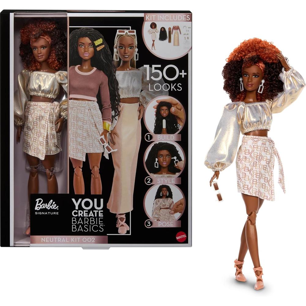 BARBIE BASICS YOU CREATE MUÑECA PERSONALIZABLE 002 - 1