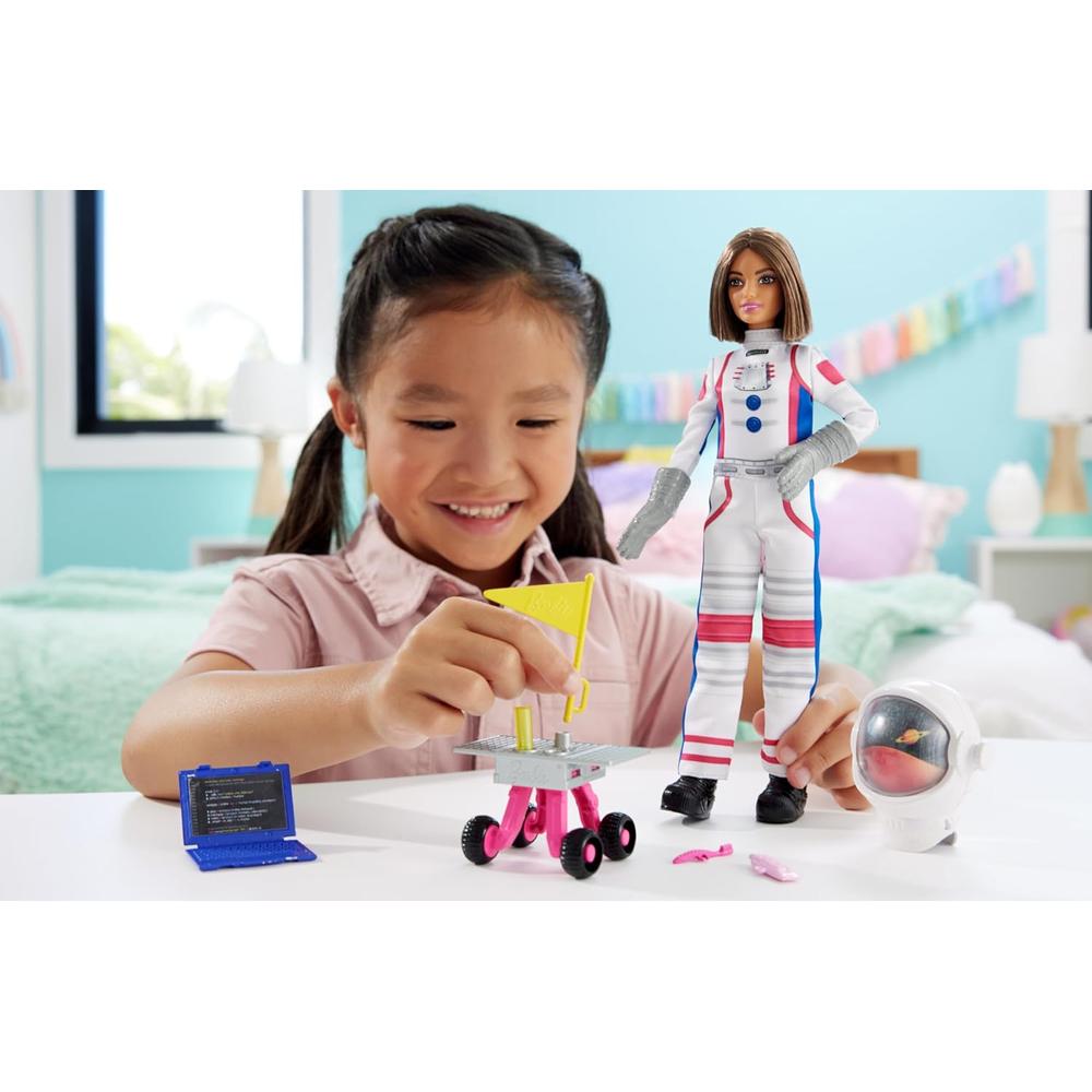 BARBIE 65 ANIVERSARIO MUÑECA ASTRONAUTA MORENA - 2