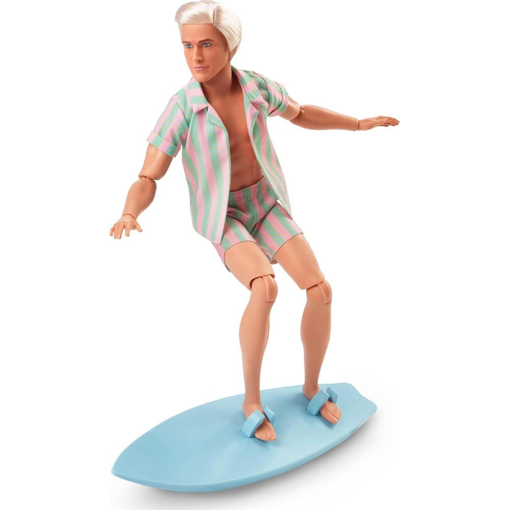 KEN BARBIE PELÍCULA MUÑECO LOOK PLAYERO CON SURF - 3