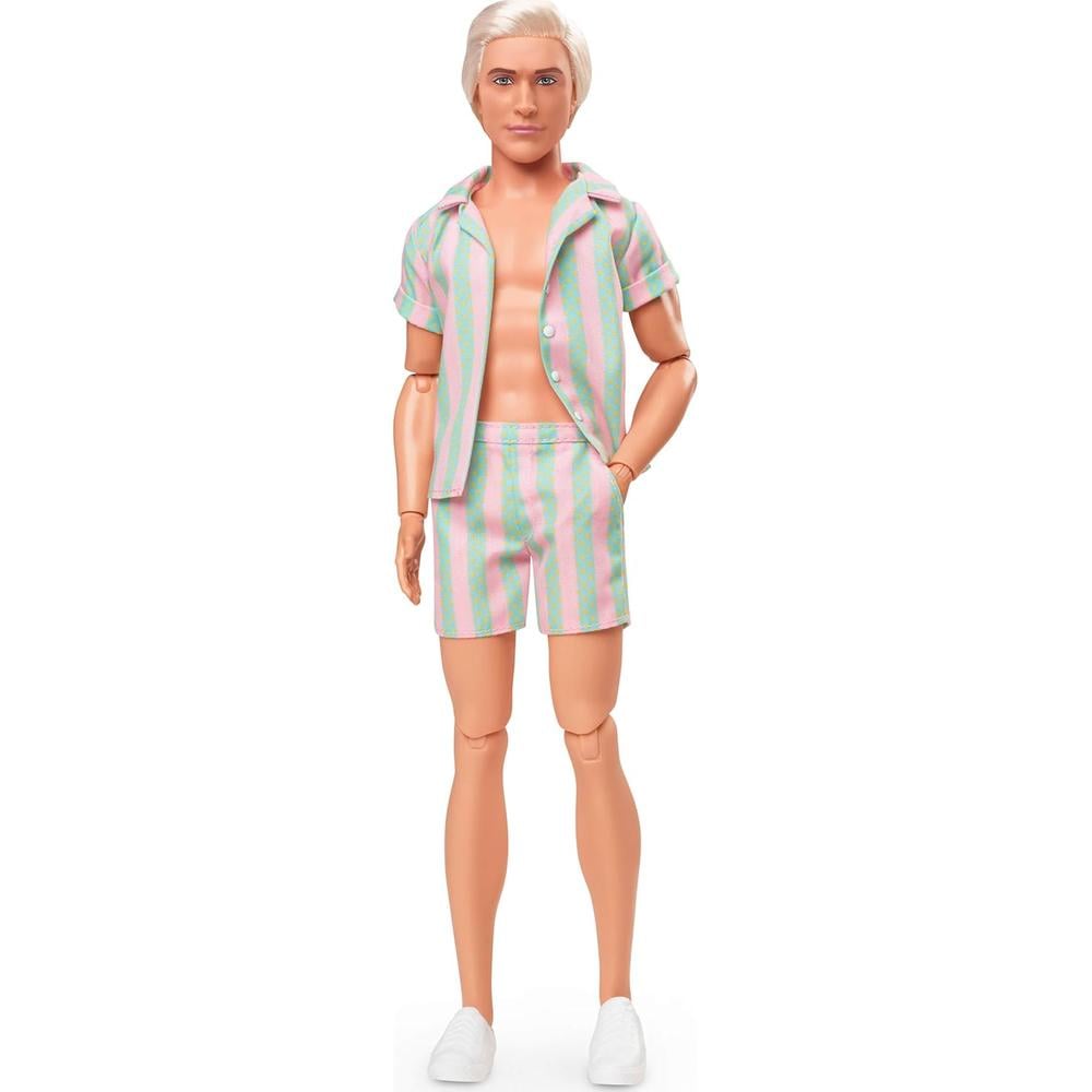 KEN BARBIE PELÍCULA MUÑECO LOOK PLAYERO CON SURF - 4