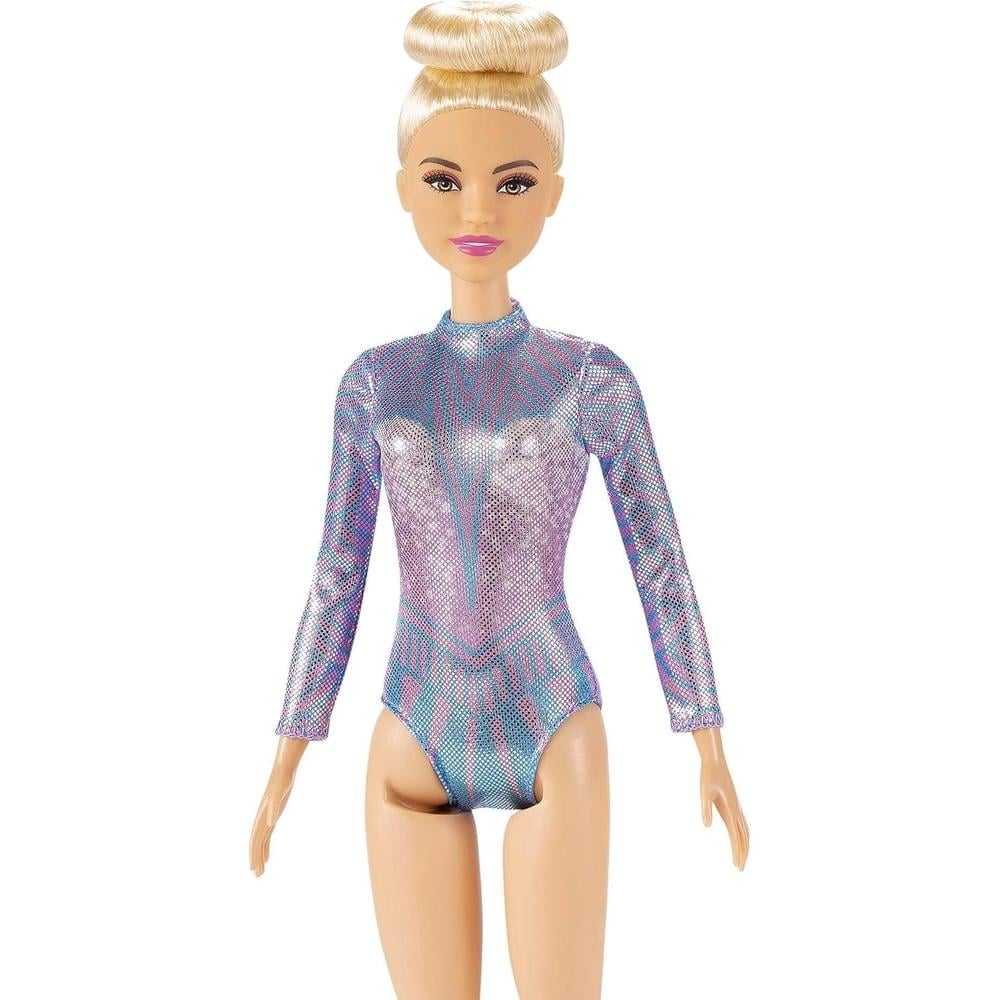 BARBIE MUÑECA GIMNASTA RÍTMICA CON ACCESORIOS RUBIA - 3