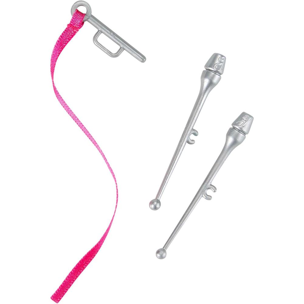 BARBIE MUÑECA GIMNASTA RÍTMICA CON ACCESORIOS RUBIA - 4