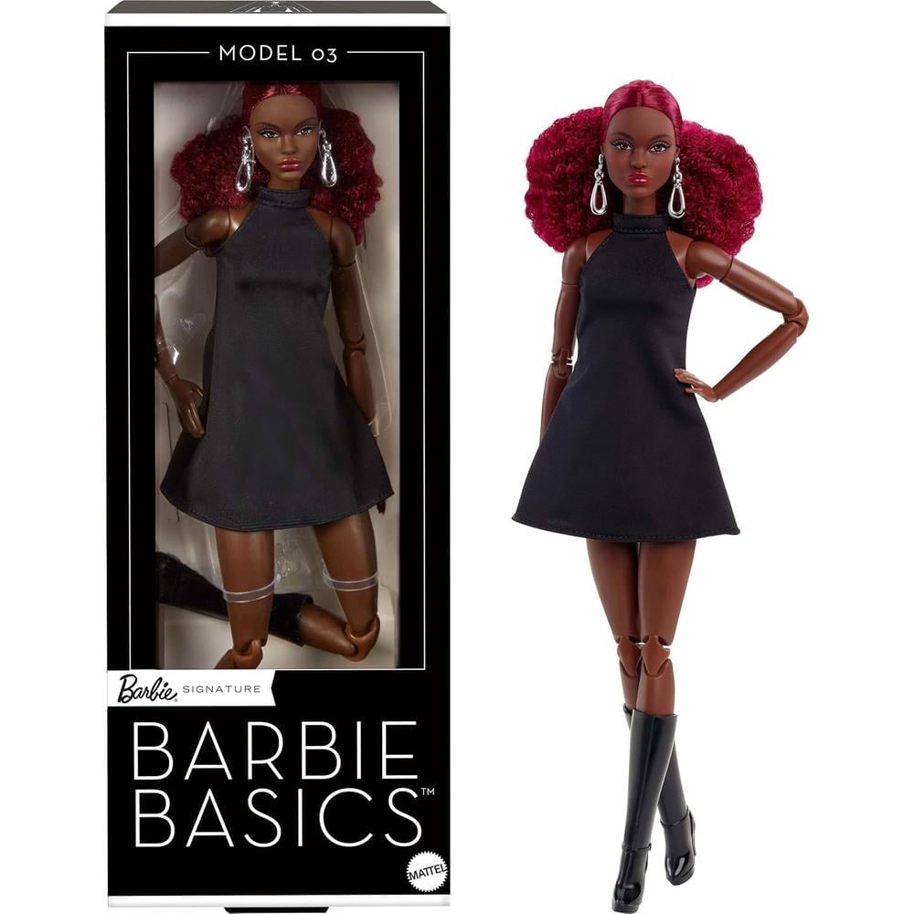 BARBIE BASICS MODELO 03 MUÑECA COLECCIÓN CABELLO ROJO - 1