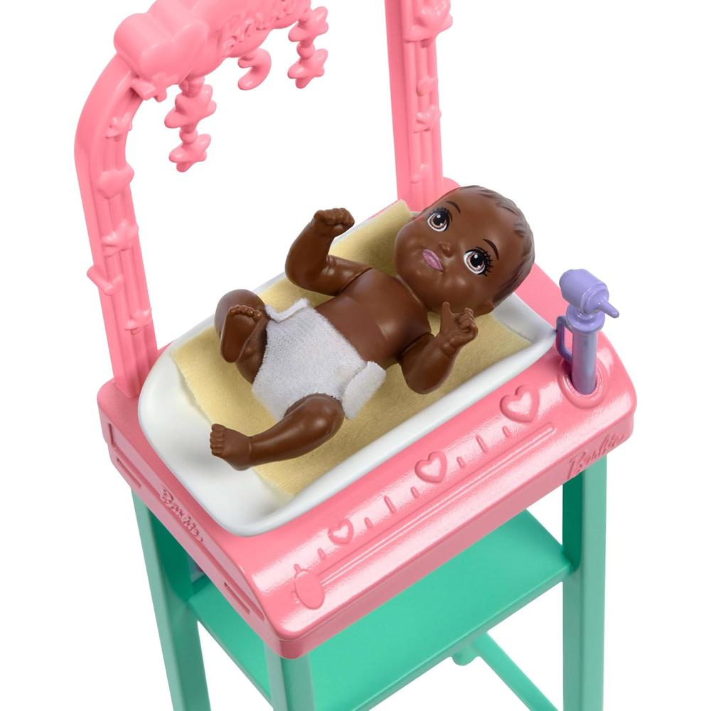 BARBIE DOCTORA BEBÉS SET CON MUÑECA RUBIA Y ACCESORIOS - 4